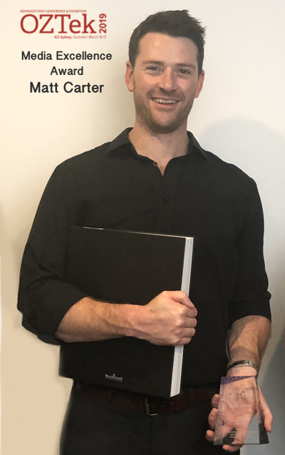 Matt Carter - Media Excellence Award