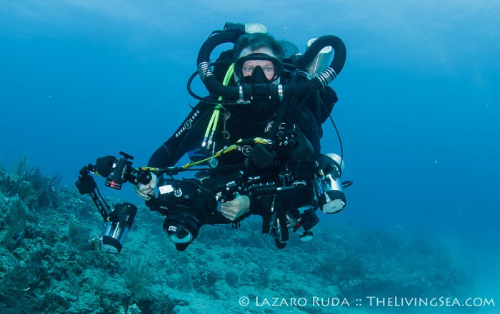 Douglas Ebersole, MD speaking at OZTek Advanced Dive Conference